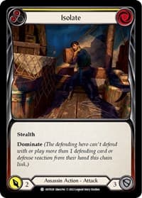 Isolate (Yellow) - Outsiders - Flesh and Blood TCG card