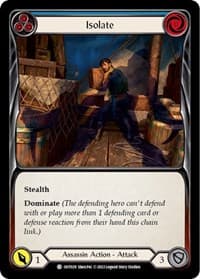 Isolate (Blue) - Outsiders - Flesh and Blood TCG card