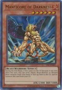 Manticore of Darkness - Invasion of Chaos (25th Anniversary Edition) - YuGiOh card