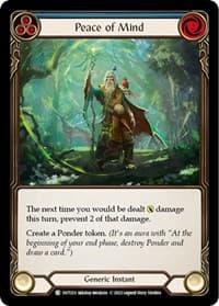 Peace of Mind (Blue) - Outsiders - Flesh and Blood TCG card