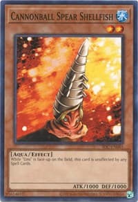 Cannonball Spear Shellfish - Invasion of Chaos (25th Anniversary Edition) - YuGiOh card