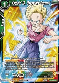 Android 18, Desperate Support (Zenkai Series Tournament Pack Vol.3) - Tournament Promotion Cards - Dragon Ball Super: Masters card
