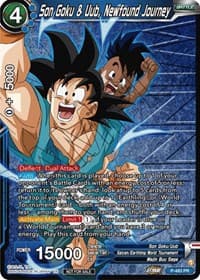 Son Goku & Uub, Newfound Journey (Zenkai Series Tournament Pack Vol.3 Winner) - Tournament Promotion Cards - Dragon Ball Super: Masters card