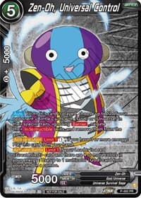 Zen-Oh, Universal Control (Zenkai Series Tournament Pack Vol.3 Winner) - Tournament Promotion Cards - Dragon Ball Super: Masters card