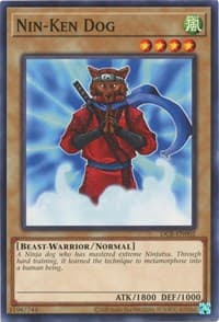 Nin-Ken Dog - Dark Crisis (25th Anniversary Edition) - YuGiOh card