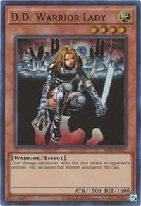 D.D. Warrior Lady - Dark Crisis (25th Anniversary Edition) - YuGiOh card