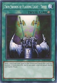 Twin Swords of Flashing Light - Tryce - Dark Crisis (25th Anniversary Edition) - YuGiOh card