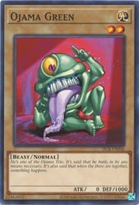 Ojama Green - Dark Crisis (25th Anniversary Edition) - YuGiOh card