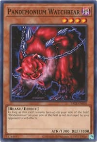 Pandemonium Watchbear - Dark Crisis (25th Anniversary Edition) - YuGiOh card