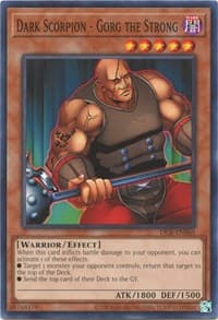 Dark Scorpion - Gorg the Strong - Dark Crisis (25th Anniversary Edition) - YuGiOh card