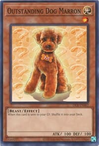 Outstanding Dog Marron - Dark Crisis (25th Anniversary Edition) - YuGiOh card