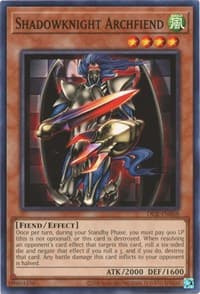 Shadowknight Archfiend - Dark Crisis (25th Anniversary Edition) - YuGiOh card