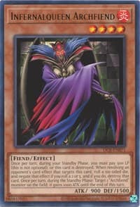 Infernalqueen Archfiend - Dark Crisis (25th Anniversary Edition) - YuGiOh card