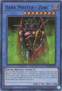Dark Master - Zorc - Dark Crisis (25th Anniversary Edition) - YuGiOh card