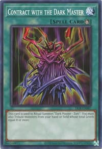 Contract with the Dark Master - Dark Crisis (25th Anniversary Edition) - YuGiOh card