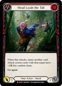 Head Leads the Tail - Outsiders - Flesh and Blood TCG card