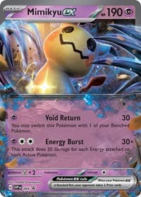 Mimikyu ex - 004 - SV: Scarlet & Violet Promo Cards - Pokemon card