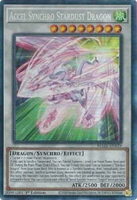 Accel Synchro Stardust Dragon (CR) - Maze of Memories - YuGiOh card