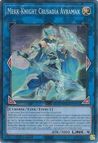Mekk-Knight Crusadia Avramax (CR) - Maze of Memories - YuGiOh card