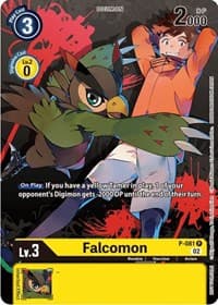 Falcomon - P-081 (Tamer Party Vol.7) - Digimon Promotion Cards - Digimon Card Game card