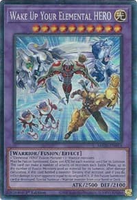 Wake Up Your Elemental HERO (CR) - Maze of Memories - YuGiOh card