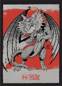 Beadle & Grimm's Secret Lair Drop: Here Be Dragons Card Sleeves (100-Pack) - Wizards of the Coast Card Sleeves - Card Sleeves card