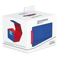 Synergy Sidewinder Xenoskin Deck Case 100+ - Blue/Red - Ultimate Guard Deck Boxes - Deck Boxes card