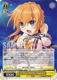 A New Battle, Kaguya - Date A Live Vol.2 - Weiss Schwarz card