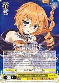 A New Battle, Yuzuru - Date A Live Vol.2 - Weiss Schwarz card