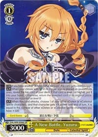 A New Battle, Yuzuru (SR) - Date A Live Vol.2 - Weiss Schwarz card
