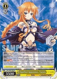 Dignified Appearance, Yuzuru - Date A Live Vol.2 - Weiss Schwarz card