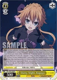 Starry Night, Kaguya - Date A Live Vol.2 - Weiss Schwarz card