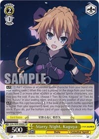 Starry Night, Kaguya (SR) - Date A Live Vol.2 - Weiss Schwarz card