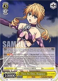 Two As One, Kaguya - Date A Live Vol.2 - Weiss Schwarz card