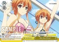 We Are First! - Date A Live Vol.2 - Weiss Schwarz card