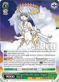 Spirit Who Kills Spirits, Origami (SR) - Date A Live Vol.2 - Weiss Schwarz card