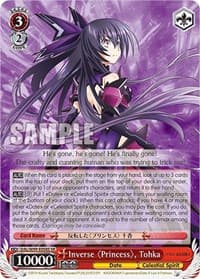 Inverse "Princess", Tohka (SR) - Date A Live Vol.2 - Weiss Schwarz card