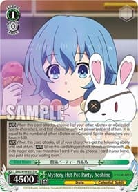 Mystery Hot Pot Party, Yoshino - Date A Live Vol.2 - Weiss Schwarz card