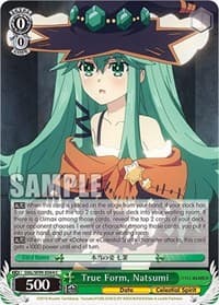 True Form, Natsumi - Date A Live Vol.2 - Weiss Schwarz card