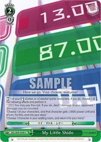 My Little Shido - Date A Live Vol.2 - Weiss Schwarz card