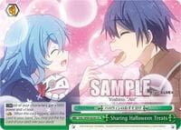 Sharing Halloween Treats - Date A Live Vol.2 - Weiss Schwarz card