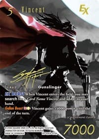 Vincent EX (Noir Promo) - FF: Promo Cards - Final Fantasy TCG card