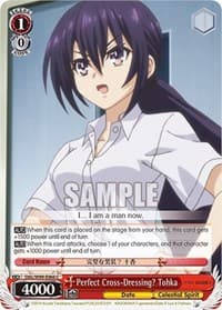 Perfect Cross-Dressing? Tohka - Date A Live Vol.2 - Weiss Schwarz card