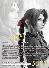 Aerith (Noir Promo) - FF: Promo Cards - Final Fantasy TCG card