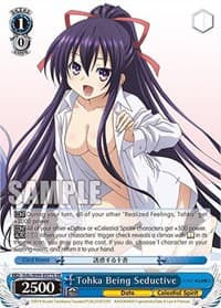 Tohka Being Seductive (SR) - Date A Live Vol.2 - Weiss Schwarz card