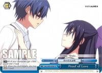 Proof of Love - Date A Live Vol.2 - Weiss Schwarz card