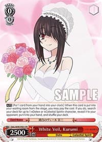 White Veil, Kurumi - Date A Live Vol.2 - Weiss Schwarz card