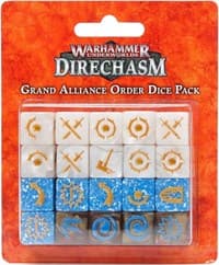 Warhammer: Underworlds - Grand Alliance Order Dice Pack (20-Pack) - Warhammer Game Accessories - Warhammer Game Accessories card