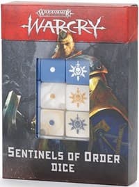 Warhammer: Age of Sigmar - Warcry: Sentinels of Order Dice (16-Pack) - Warhammer Game Accessories - Warhammer Game Accessories card