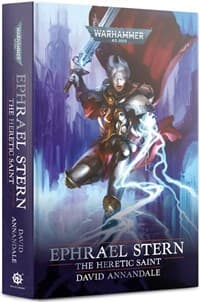 Warhammer: 40K - Ephrael Stern: The Heretic Saint - Warhammer Rulebook - Warhammer Books card